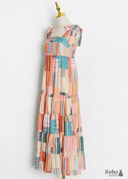 Boho Midi Dress Gila